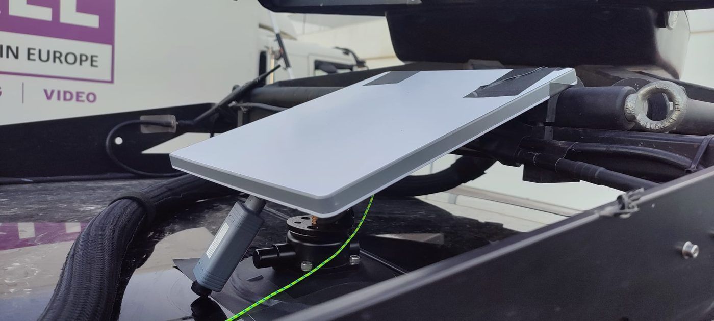 Configuración de red de la antena Starlink